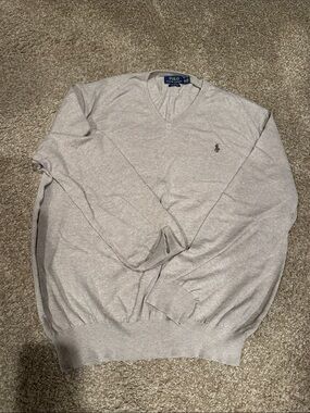 [POLO RALPH LAUREN] V NECK SWEATER